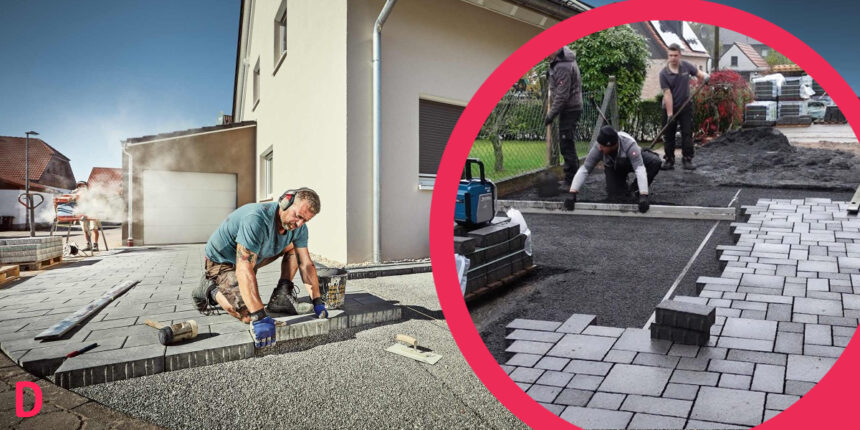 Pflasterarbeiten rund ums Haus: Planung, Materialien und Kostenüberblick
