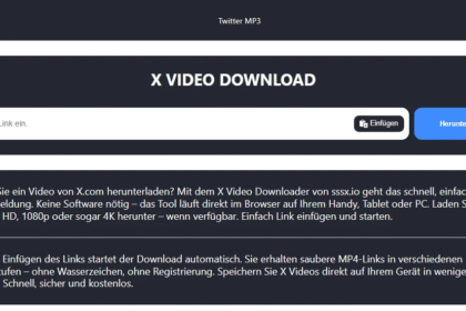 Videos von X (Twitter) einfach herunterladen mit SSSX.io