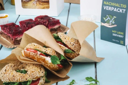 Papierverpackungen für Lebensmitteln an Tankstellen