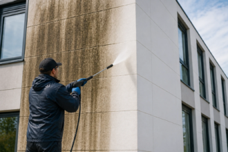 Professionell Fassadenreinigung