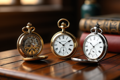 Die Taschenuhr, ein Symbol für Eleganz und eine Brücke zur Vergangenheit, erlebt eine bemerkenswerte Renaissance