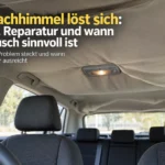 VW Golf 6 Dachhimmel löst sich: Ursachen, Reparatur und wann ein Austausch sinnvoll ist