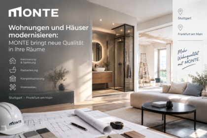 MONTE Stuttgart: Ihr Partner für Renovierung, Innenausbau und Sanierung